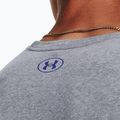 Pánské tričko Under Armour Big Logo Fill steel light heather/black/royal 4