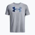 Pánské tričko Under Armour Big Logo Fill steel light heather/black/royal 5