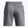 Pánské šortky Under Armour Icon Fleece Pitch grey medium heather/white 6