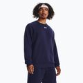 Pánská mikina Under Armour Rival Fleece Crew midnight navy/white