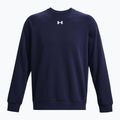 Pánská mikina Under Armour Rival Fleece Crew midnight navy/white 5