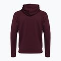 Pánská mikina Under Armour Rival Fleece Logo HD s kapucí tmavě bordó/bílá 5