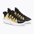 Dámské basketbalové boty Under Armour W Flow Breakthru 4 black/metallic gold/white 4