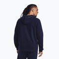 Pánská mikina   Under Armour Rival Fleece FZ midnight navy/white 3