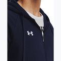 Pánská mikina   Under Armour Rival Fleece FZ midnight navy/white 4