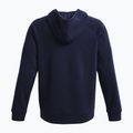 Pánská mikina   Under Armour Rival Fleece FZ midnight navy/white 6
