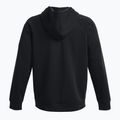 Pánská mikina Under Armour Rival Fleece FZ Hoodie black/white 5