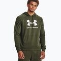 Under Armour pánská mikina Rival Fleece Logo HD marine od green/white