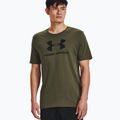 Pánské tričko Under Armour Sportstyle Logo T-shirt marine od green// black