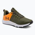 Pánské tréninkové boty Under Armour Charged Engage 2 marine from green/formula orange/black