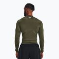 Under Armour pánské tréninkové tričko s dlouhým rukávem Ua HG Armour Comp LS marine od green/white 2