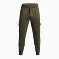 Pánské kalhoty Under Armour Rival Fleece Cargo Jogger marine od green / white 5