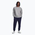 Pánská mikina Under Armour Rival Fleece Crew castlerock light heather/white 2