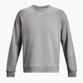 Pánská mikina Under Armour Rival Fleece Crew castlerock light heather/white 5