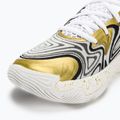 Basketbalové boty Under Armour Spawn 6 white/black/metallic gold 7