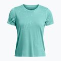 Dámské běžecké tričko Under Armour Streaker Splatter radiální tyrkysová/reflexní 3
