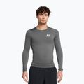 Pánské  tričko longsleeve  Under Armour Heat Gear Armour Comp castlerock/white