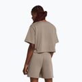 Dámské tričko  Under Armour Campus Boxy Crop taupe dusk/black 3