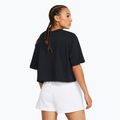 Dámské tričko  Under Armour Campus Boxy Crop black/white 2