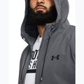 Pánská bunda  Under Armour Stretch Woven Windbreaker pitch gray/black 3