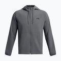 Pánská bunda  Under Armour Stretch Woven Windbreaker pitch gray/black 4