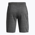 Pánské sportovní kraťasy  Under Armour Rival Terry castlerock light heather/onyx white 6