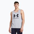 Pánské tílko Under Armour Sportstyle Logo steel light heather/black