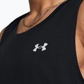 Pánské běžecké tílko tank top Under Armour Launch Singlet black/reflective 3