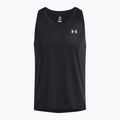Pánské běžecké tílko tank top Under Armour Launch Singlet black/reflective 4