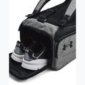 Tréninková taška Under Armour Contain Duo 40 l castlerock medium heather/black/white 5