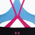 Sportovní podprsenka  Under Armour Project Rock LG Grind Sportlette black/viral blue/astro pink 4