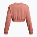 Dámská sportovní mikina Under Armour Rival Terry Os Crop Crew canyon pink/white 4