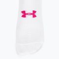 Dámské sportovní ponožky  Under Armour Essential Nv Mid Crew 3P white/white/astro pink 3