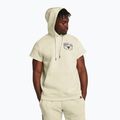 Pánská mikina Under Armour Project Rock Q1 SS Icon Fleece Hoodie beige