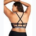 Fitness podprsenka Under Armour Project Rock All Train Crossback black/white 2