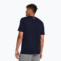 Pánské tréninkové tričko Under Armour Sportstyle Logo Update Academy/White 2