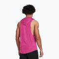 Pánské sportovní tričko longsleeve Under Armour Project Rock Rents Due HD astro pink/black 2