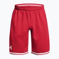 Pánské basketbalové šortky Under Armour 10" Perimeter Short red/white