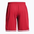 Pánské basketbalové šortky Under Armour 10" Perimeter Short red/white 2