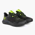 Pánské běžecké boty  Under Armour Hovr Turbulence 2 black/black/high vis yellow 4