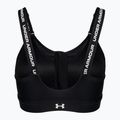 Fitness podprsenka Under Armour Infinity High Zip 2.0 black/white 2