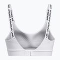 Fitness podprsenka  Under Armour Infinity Mid white/black 2