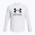 Pánská mikina Under Armour Rival Terry Graphic Hood white/black 3