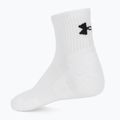 Ponožky Under Armour Training Cotton Quarter 3 páry white/white/black 2