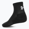 Ponožky Under Armour Training Cotton Quarter 3 páry black/black/white 2