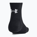 Ponožky Under Armour Training Cotton Quarter 3 páry black/black/white 7