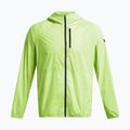 Pánská běžecká bunda Under Armour Launch Lightweight morph green/tetra gray/black 3