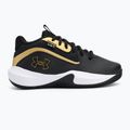 Dětské basketbalové boty Under Armour GS Lockdown 7 black/black/metallic gold 2