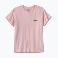 Dámské trekingové tričko Patagonia P-6 Logo Responsibili-Tee whisker pink 3