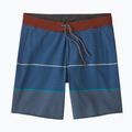 Pánské plavecké šortky  Patagonia Hydropeak Boardshorts olivas stripe/utility blue 3